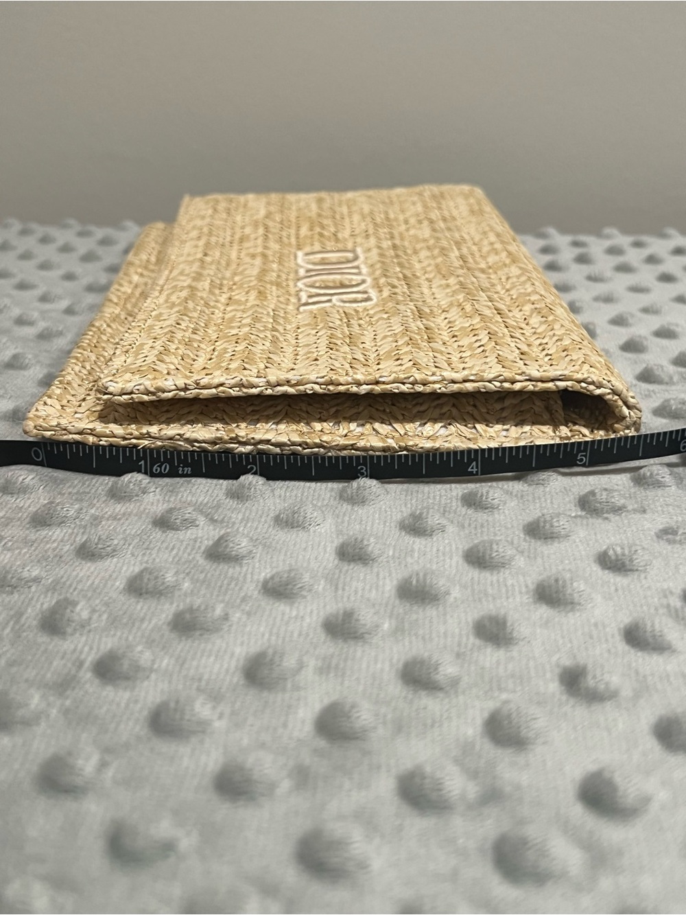 Dior Rafia Clutch - Picture 3 of 6